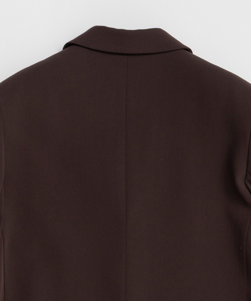 MAISON SPECIAL(メゾンスペシャル)の「Color Single Jacket/カラーシングルジャケット(テーラードジャケット・レディース・ミント/ブラウン/ピンク・FREE)」の18枚目の写真