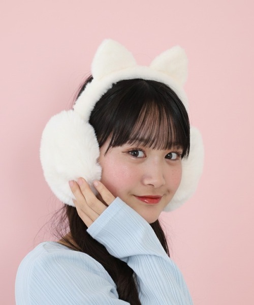セール】ABETTOR 折りたたみ式ふわふわやわらかキュート猫耳イヤー