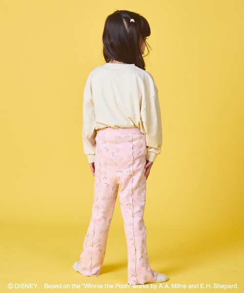 pairmanon(ペアマノン)の「【くまのプーさん】【リンクコーデ】ガールズ 総柄 メロー レギンス(レギンス/スパッツ・キッズ・ピンク/ベージュ・100/110/120/130/80/90)」の15枚目の写真