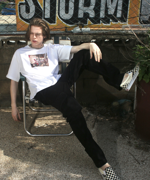 NOTHINGON（ナッシング オン）の「ニューヨーク地下鉄グラフィック半袖Tシャツホワイト（Tシャツ/カットソー・メンズ・その他・SMALL/X-LARGE/LARGE/MEDIUM）」の6枚目の写真