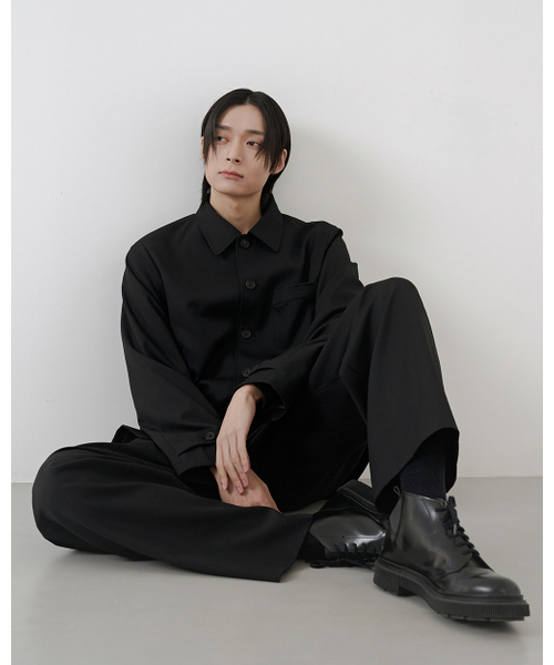 PUBLIC WARDROBE(パブリック ワードローブ)の「Sleeve Strap Mac Jacket(テーラードジャケット・メンズ・その他・2)」の1枚目の写真