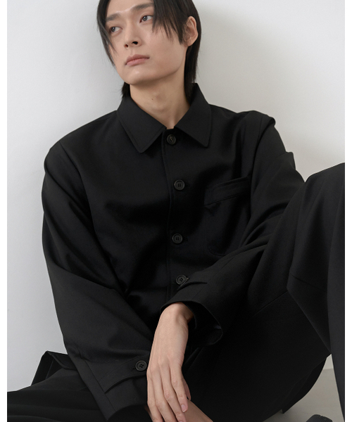 PUBLIC WARDROBE(パブリック ワードローブ)の「Sleeve Strap Mac Jacket(テーラードジャケット・メンズ・その他・2)」の4枚目の写真