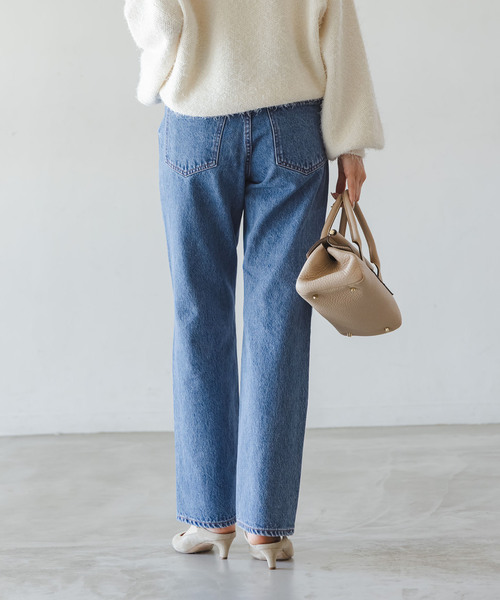 NEEDBY heritage（ニードバイヘリテージ）の「《追加・NOBLE別注》NEED by heritage/ニードバイヘリテージ LINDY（デニムパンツ・レディース・ブルー・23/24/25/26）」の15枚目の写真