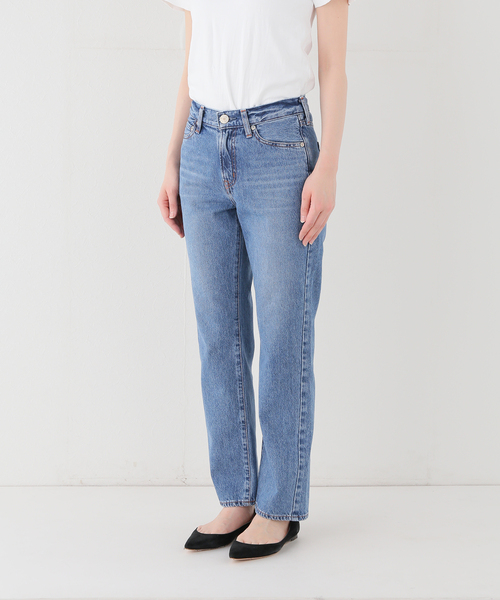 NEEDBY heritage（ニードバイヘリテージ）の「《追加・NOBLE別注》NEED by heritage/ニードバイヘリテージ LINDY（デニムパンツ・レディース・ブルー・23/24/25/26）」の10枚目の写真