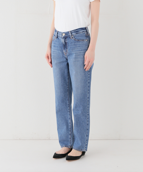 NEEDBY heritage（ニードバイヘリテージ）の「《追加・NOBLE別注》NEED by heritage/ニードバイヘリテージ LINDY（デニムパンツ・レディース・ブルー・23/24/25/26）」の12枚目の写真