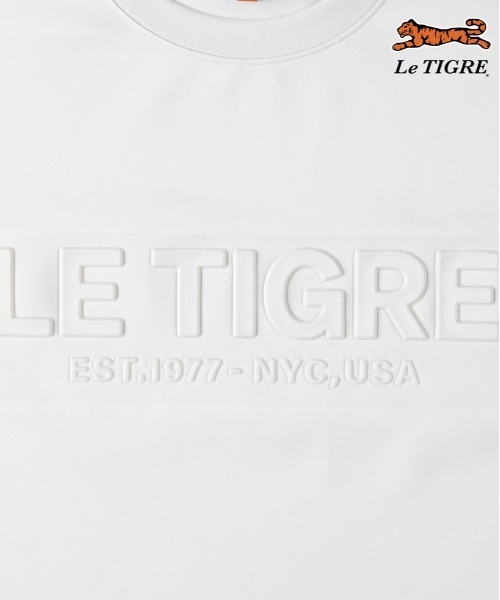Right-on(ライトオン)の「Le TIGRE(ルティグレ)【メンズ】ダンボールロゴプルオーバー(スウェット・メンズ・ブラック/キナリ/ダークグレー・M/L/XL/S)」の5枚目の写真