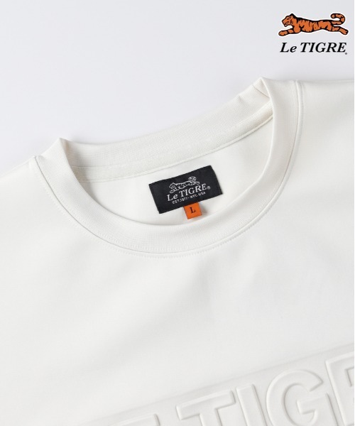 Right-on(ライトオン)の「Le TIGRE(ルティグレ)【メンズ】ダンボールロゴプルオーバー(スウェット・メンズ・ブラック/キナリ/ダークグレー・M/L/XL/S)」の6枚目の写真