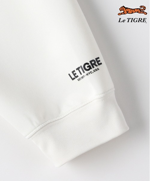 Right-on(ライトオン)の「Le TIGRE(ルティグレ)【メンズ】ダンボールロゴプルオーバー(スウェット・メンズ・ブラック/キナリ/ダークグレー・M/L/XL/S)」の8枚目の写真