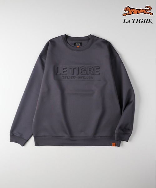 Right-on(ライトオン)の「Le TIGRE(ルティグレ)【メンズ】ダンボールロゴプルオーバー(スウェット・メンズ・ブラック/キナリ/ダークグレー・M/L/XL/S)」の10枚目の写真