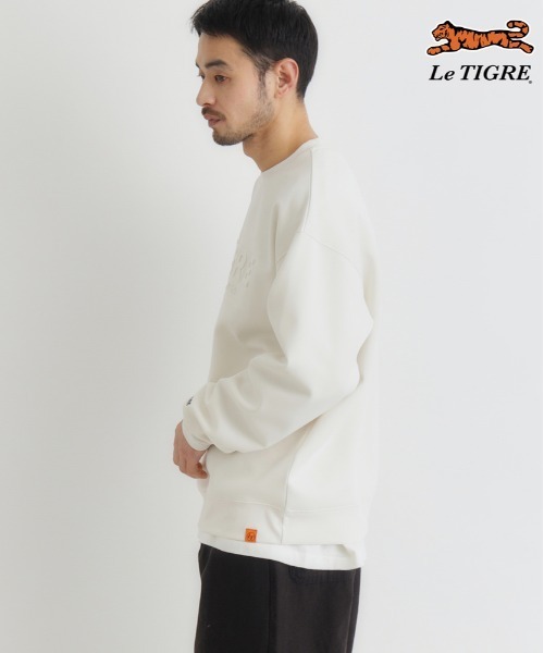 Right-on(ライトオン)の「Le TIGRE(ルティグレ)【メンズ】ダンボールロゴプルオーバー(スウェット・メンズ・ブラック/キナリ/ダークグレー・M/L/XL/S)」の22枚目の写真