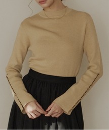 OLUN | design rib knit tops/デザインリブニットトップス(ニット/セーター)