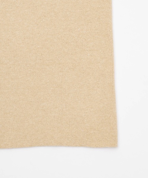 OLUN（オルン）の「design rib knit tops/デザインリブニットトップス（ニット/セーター・レディース・アイボリー/グリーン/ブラウン/ベージュ・FREE）」の10枚目の写真