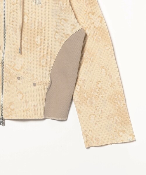 FAF(フェイク アス フラワーズ)の「FAF(Fake As Flowers) / Thermal Zip Hoodie(パーカー・メンズ・ホワイト・M/XL/L)」の4枚目の写真