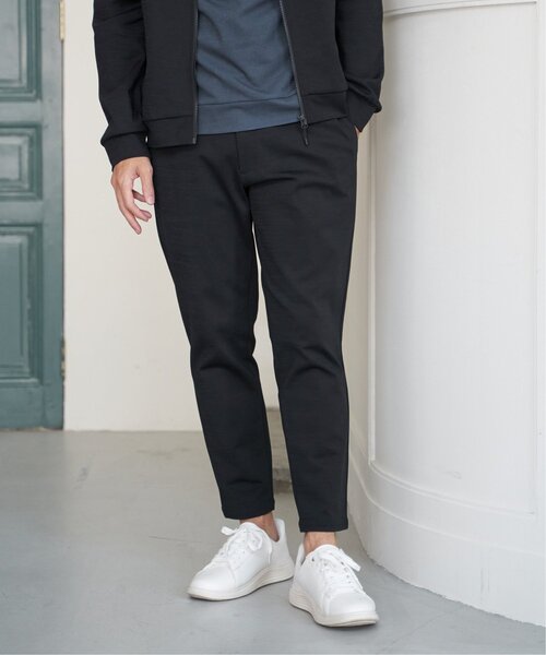 ikka(イッカ)の「【吸水速乾】ドライポンチテーパードパンツ(その他パンツ・メンズ・ブラック/グレー系その他・S/M/L/XL)」の5枚目の写真
