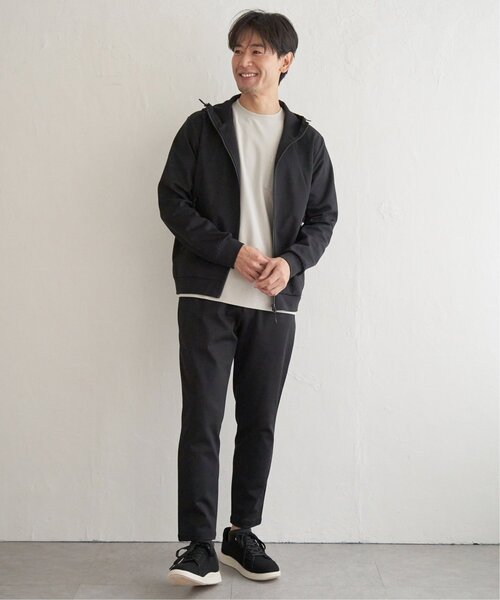 ikka(イッカ)の「【吸水速乾】ドライポンチテーパードパンツ(その他パンツ・メンズ・ブラック/グレー系その他・S/M/L/XL)」の14枚目の写真