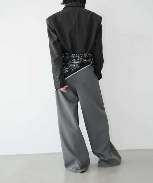 chuclla（チュクラ）の「ショートテーラードジャケット chw26s039（その他アウター・レディース・ブラック・FREE）」の11枚目の写真