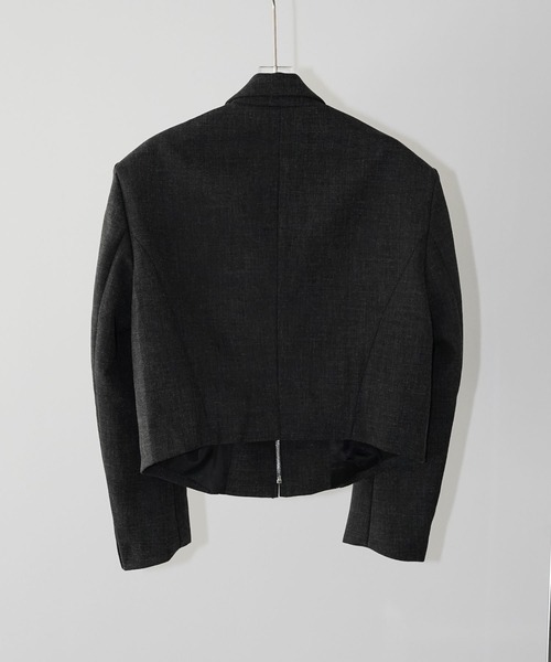 chuclla（チュクラ）の「ショートテーラードジャケット chw26s039（その他アウター・レディース・ブラック・FREE）」の14枚目の写真