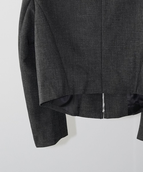 chuclla（チュクラ）の「ショートテーラードジャケット chw26s039（その他アウター・レディース・ブラック・FREE）」の19枚目の写真