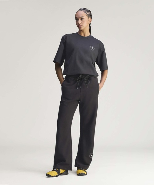 adidas by Stella McCartney（アディダスバイステラマッカートニー）の「adidas by Stella McCartney ルーズ 半袖Tシャツ【adidas by Stella McCartney】 / アディダス adidas（Tシャツ/カットソー・レディース・ブラック/ホワイト・X-SMALL/X-LARGE/SMALL/MEDIUM/LARGE/XX-LARGE/3XL）」の6枚目の写真