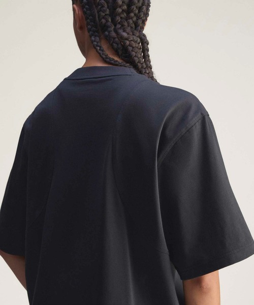 adidas by Stella McCartney（アディダスバイステラマッカートニー）の「adidas by Stella McCartney ルーズ 半袖Tシャツ【adidas by Stella McCartney】 / アディダス adidas（Tシャツ/カットソー・レディース・ブラック/ホワイト・X-SMALL/X-LARGE/SMALL/MEDIUM/LARGE/XX-LARGE/3XL）」の5枚目の写真