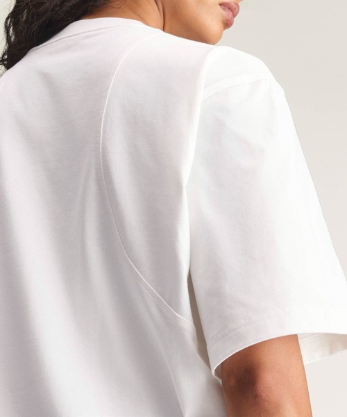 adidas by Stella McCartney（アディダスバイステラマッカートニー）の「adidas by Stella McCartney ルーズ 半袖Tシャツ【adidas by Stella McCartney】 / アディダス adidas（Tシャツ/カットソー・レディース・ブラック/ホワイト・X-SMALL/X-LARGE/SMALL/MEDIUM/LARGE/XX-LARGE/3XL）」の10枚目の写真