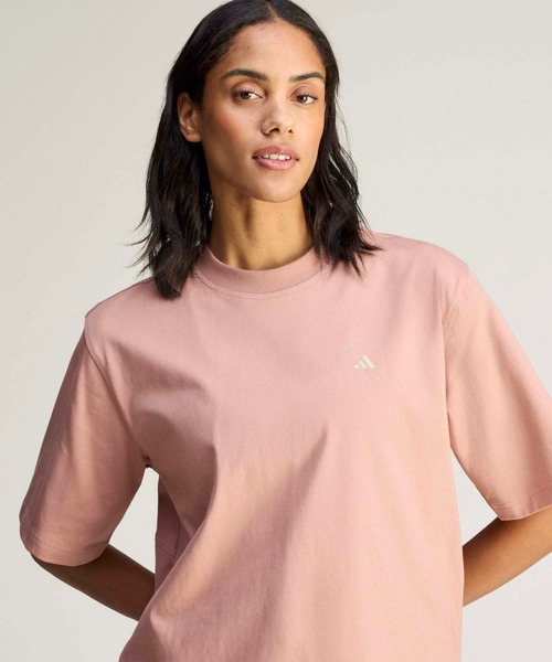 adidas by Stella McCartney（アディダスバイステラマッカートニー）の「adidas by Stella McCartney ルーズ 半袖Tシャツ【adidas by Stella McCartney】 / アディダス adidas（Tシャツ/カットソー・レディース・ブラック/ホワイト・X-SMALL/X-LARGE/SMALL/MEDIUM/LARGE/XX-LARGE/3XL）」の18枚目の写真