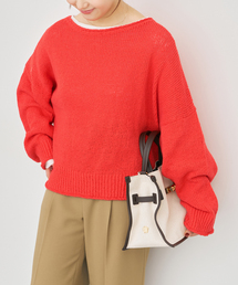 Spick & Span｜スピック アンド スパンのニット/セーター（レッド/赤色