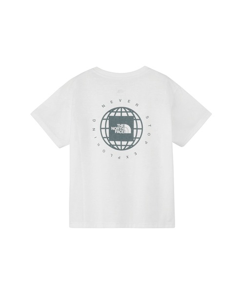 THE NORTH FACE(ザノースフェイス)の「THE NORTH FACE ノースフェイス 半袖 Tシャツ ニット NTJ32646(Tシャツ/カットソー・キッズ・レモンイエロー/ブラック/ホワイト・160cm/150cm/130cm/140cm)」の4枚目の写真