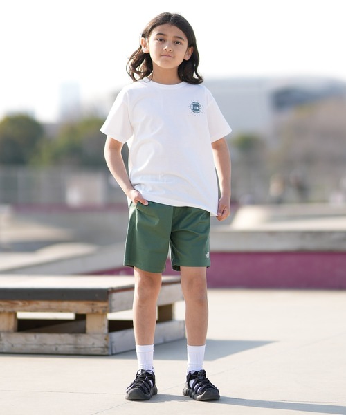 THE NORTH FACE(ザノースフェイス)の「THE NORTH FACE ノースフェイス 半袖 Tシャツ ニット NTJ32646(Tシャツ/カットソー・キッズ・レモンイエロー/ブラック/ホワイト・160cm/150cm/130cm/140cm)」の10枚目の写真