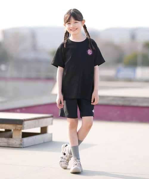 THE NORTH FACE(ザノースフェイス)の「THE NORTH FACE ノースフェイス 半袖 Tシャツ ニット NTJ32646(Tシャツ/カットソー・キッズ・レモンイエロー/ブラック/ホワイト・160cm/150cm/130cm/140cm)」の15枚目の写真