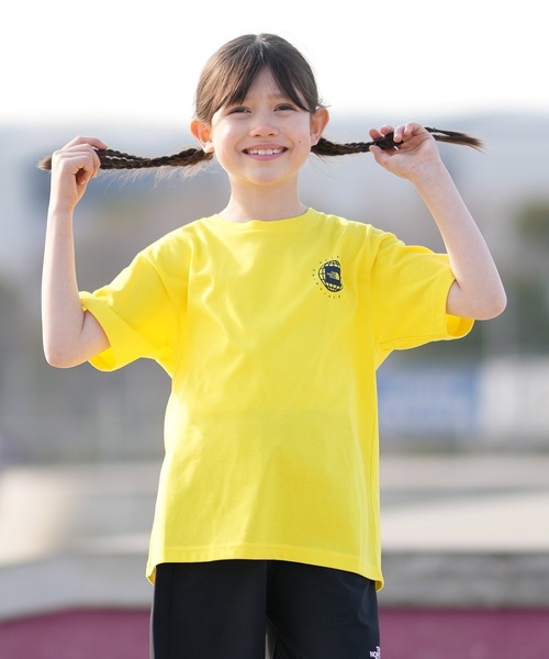 THE NORTH FACE(ザノースフェイス)の「THE NORTH FACE ノースフェイス 半袖 Tシャツ ニット NTJ32646(Tシャツ/カットソー・キッズ・レモンイエロー/ブラック/ホワイト・160cm/150cm/130cm/140cm)」の18枚目の写真