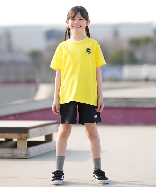 THE NORTH FACE(ザノースフェイス)の「THE NORTH FACE ノースフェイス 半袖 Tシャツ ニット NTJ32646(Tシャツ/カットソー・キッズ・レモンイエロー/ブラック/ホワイト・160cm/150cm/130cm/140cm)」の20枚目の写真