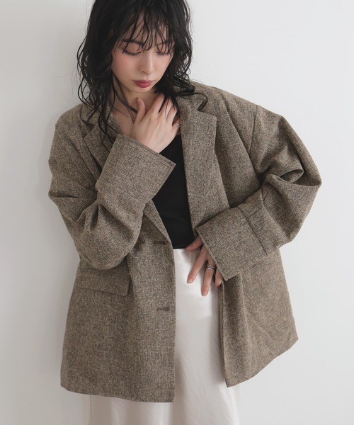 サマーツイードテーラードジャケット（テーラードジャケット）｜LIAN