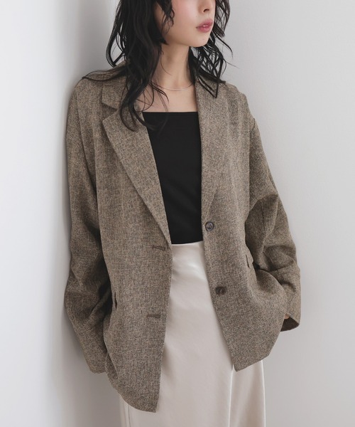 サマーツイードテーラードジャケット（テーラードジャケット）｜LIAN