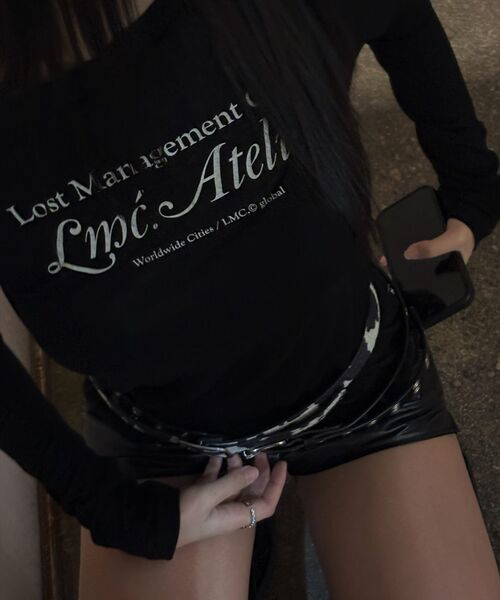 LMCの「WM LMC ATELIER SHEER LONG SLV TEE pink(Tシャツ/カットソー・レディース・その他・S/M)」の14枚目の写真