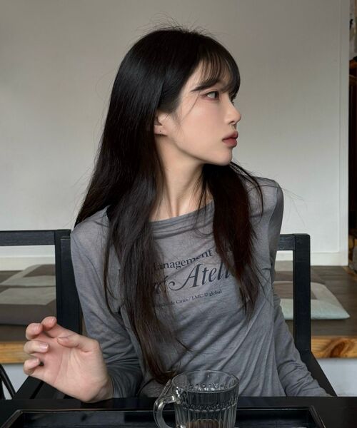 LMCの「WM LMC ATELIER SHEER LONG SLV TEE pink(Tシャツ/カットソー・レディース・その他・S/M)」の15枚目の写真