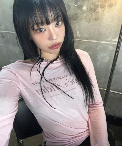 LMCの「WM LMC ATELIER SHEER LONG SLV TEE pink(Tシャツ/カットソー・レディース・その他・S/M)」の7枚目の写真