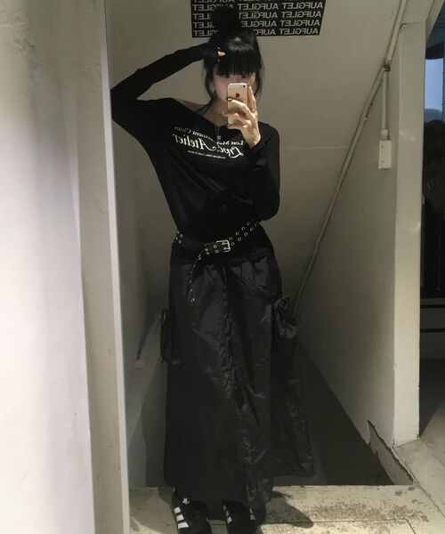 LMCの「WM LMC ATELIER SHEER LONG SLV TEE pink(Tシャツ/カットソー・レディース・その他・S/M)」の2枚目の写真