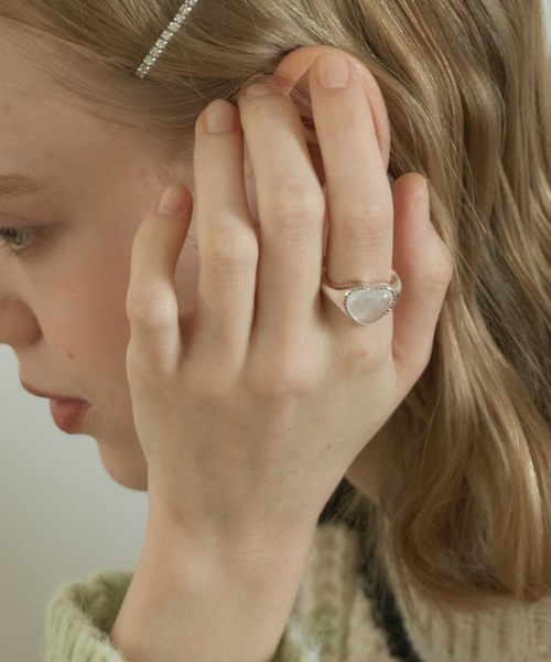 Birthday room（バースデイルーム）の「ハートクリアリング/heart clearing（リング・レディース・クリア・FREE）」の3枚目の写真