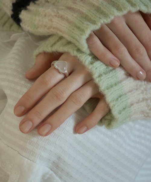 Birthday room（バースデイルーム）の「ハートクリアリング/heart clearing（リング・レディース・クリア・FREE）」の2枚目の写真