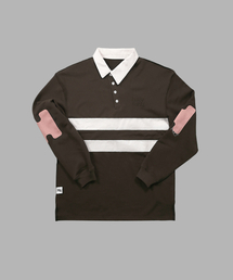 HUEY（ヒューイ）の「Inside Out Rugby Tee Brown（スウェット）」