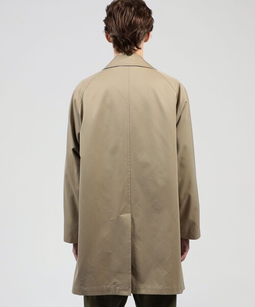 TOMORROWLAND （トゥモローランド）の「【別注】INVERTERE コットンシルクギャバジン ステンカラーコート（ステンカラーコート・メンズ・ネイビー/ベージュ/カーキ・40/38/36）」の9枚目の写真