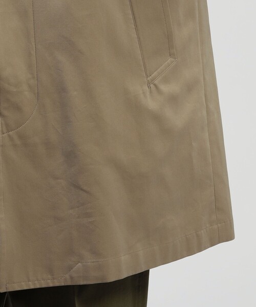 TOMORROWLAND （トゥモローランド）の「【別注】INVERTERE コットンシルクギャバジン ステンカラーコート（ステンカラーコート・メンズ・ネイビー/ベージュ/カーキ・40/38/36）」の16枚目の写真