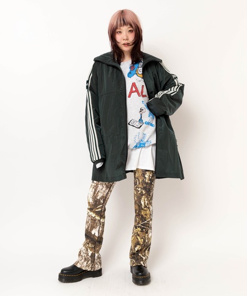 RNA（アールエヌエー）の「M2639 ジャンクキャラWASH OUTトレーナー（Tシャツ/カットソー・レディース・ブラック/アッシュグレー/レッド・MEDIUM）」の19枚目の写真