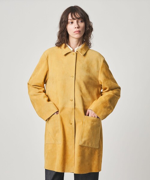 Steven Alan(スティーブンアラン)の「<Steven Alan>スエード ミドル コート(その他アウター・レディース・クリーム・M/S)」の6枚目の写真