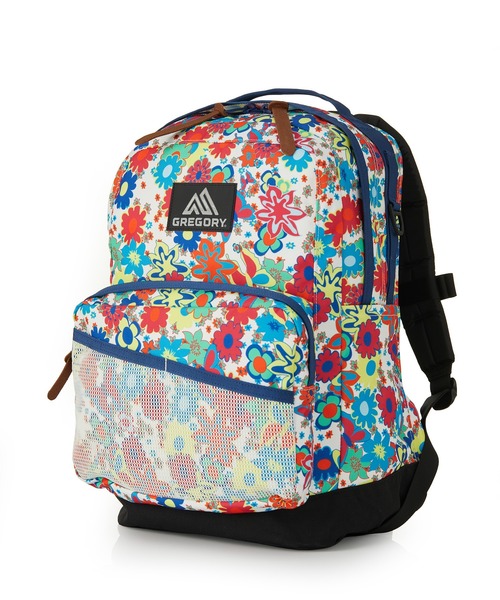 GREGORY(グレゴリー)の「キャンパスデイM CAMPUS DAY M ワイルドフラワー(バックパック/リュック・メンズ・マルチ・ONE SIZE)」の1枚目の写真
