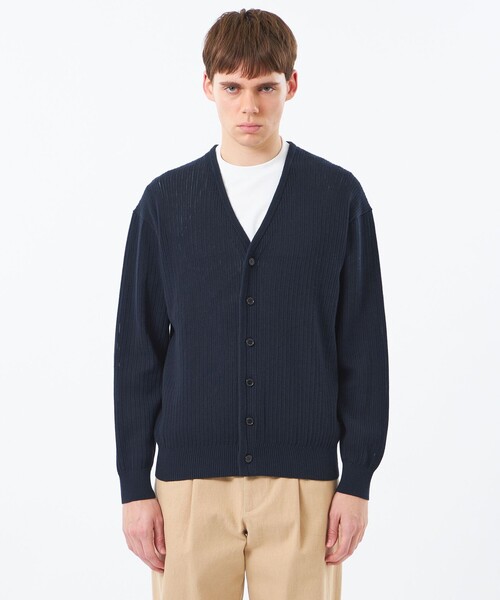 MACKINTOSH PHILOSOPHY(マッキントッシュ フィロソフィー)の「ニットカーディガン 畔調ファインニット(カーディガン/ボレロ・メンズ・ブルー/オレンジ/ネイビー/ベージュ系その他2・38/40)」の9枚目の写真