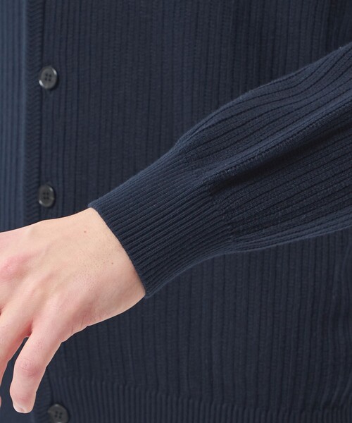 MACKINTOSH PHILOSOPHY(マッキントッシュ フィロソフィー)の「ニットカーディガン 畔調ファインニット(カーディガン/ボレロ・メンズ・ブルー/オレンジ/ネイビー/ベージュ系その他2・38/40)」の12枚目の写真