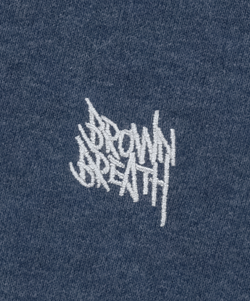 BROWNBREATH（ブラウンブレス）の「TAG HOODIE - MELANGE BLUE（パーカー・レディース・その他・SMALL/MEDIUM/LARGE/X-LARGE）」の5枚目の写真
