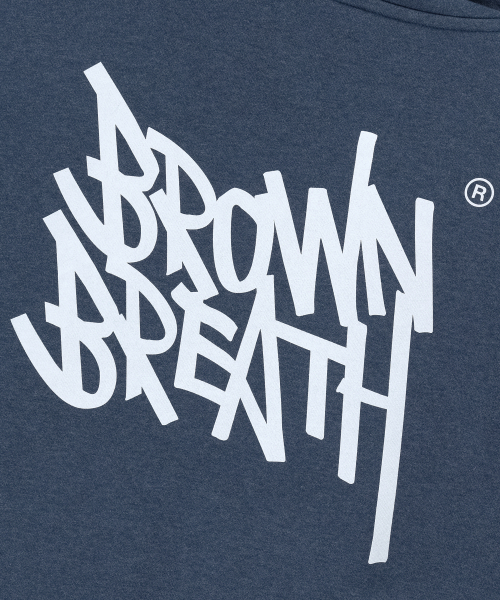 BROWNBREATH（ブラウンブレス）の「TAG HOODIE - MELANGE BLUE（パーカー・レディース・その他・SMALL/MEDIUM/LARGE/X-LARGE）」の8枚目の写真